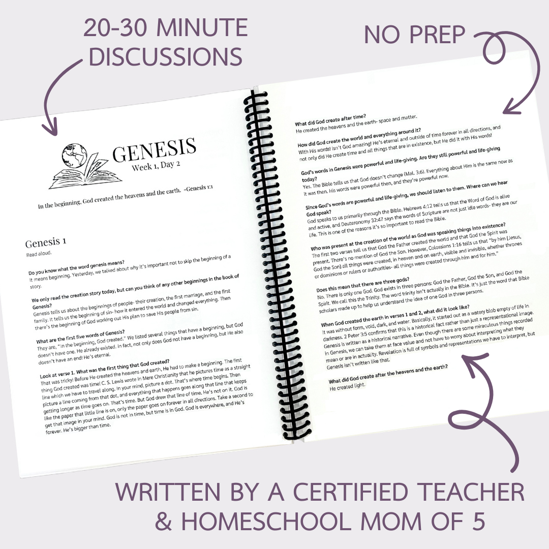 Genesis Bible Study Discussion Guide