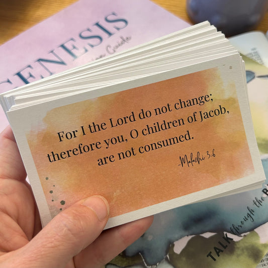 Scripture Memory Cards- 52 Week Set