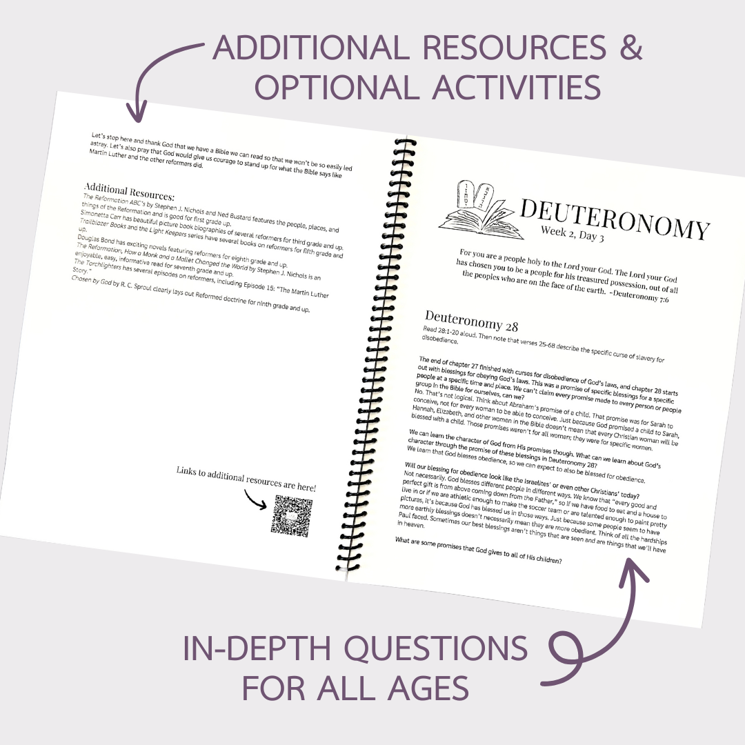 Deuteronomy Bible Study Discussion Guide