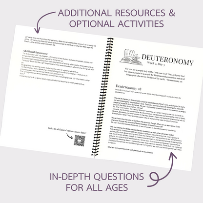 Deuteronomy Bible Study Discussion Guide