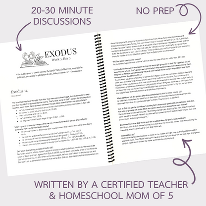 Exodus Bible Study Discussion Guide