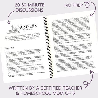 Numbers Bible Study Discussion Guide