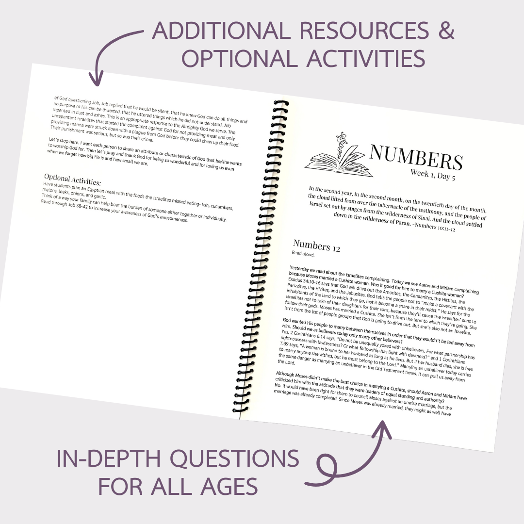 Numbers Bible Study Discussion Guide